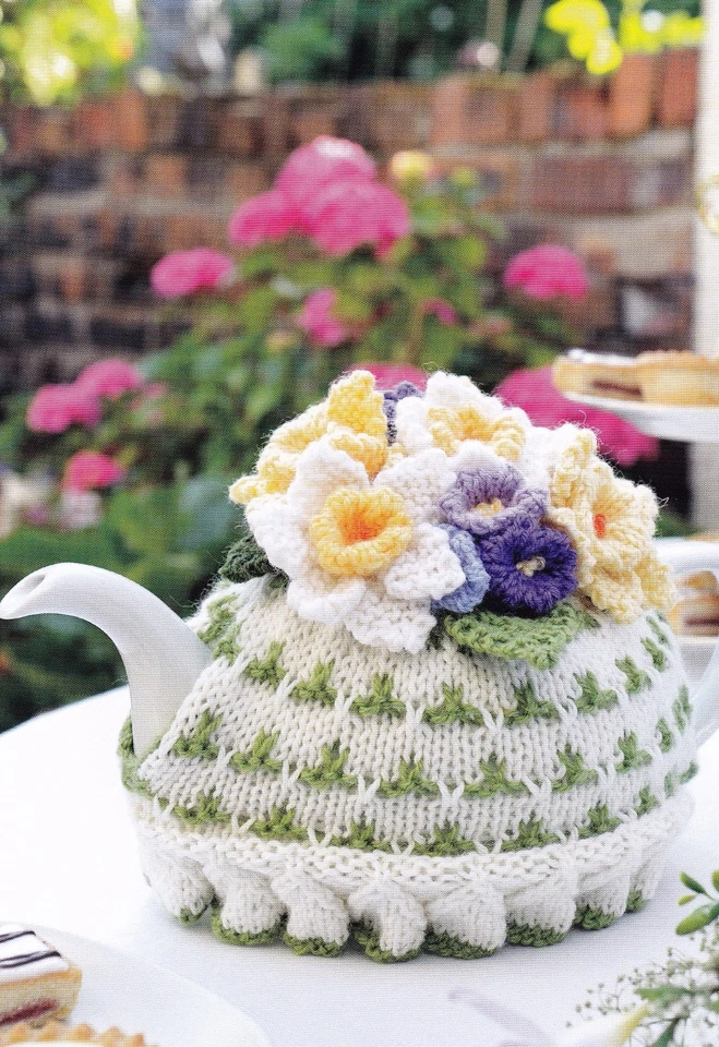 TEA COSY~STASH BUSTER~ DOUBLE KNITTING PATTERN                     (FOLDER) - Image 1 of 1