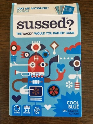  SUSSED? The Wacky 'What Would I Do?' Card Game All Ages: 10+ (2-8 Players) - Image 1 of 3