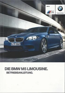 BMW M5 F10 Betriebsanleitung 2015 Bedienungsanleitung Handbuch Bordbuch BA - Picture 1 of 1