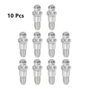 10pcs Steel Straight Grease Fitting M6-M10 mm Thread Hydraulic Grease Fitting - Picture 1 of 12