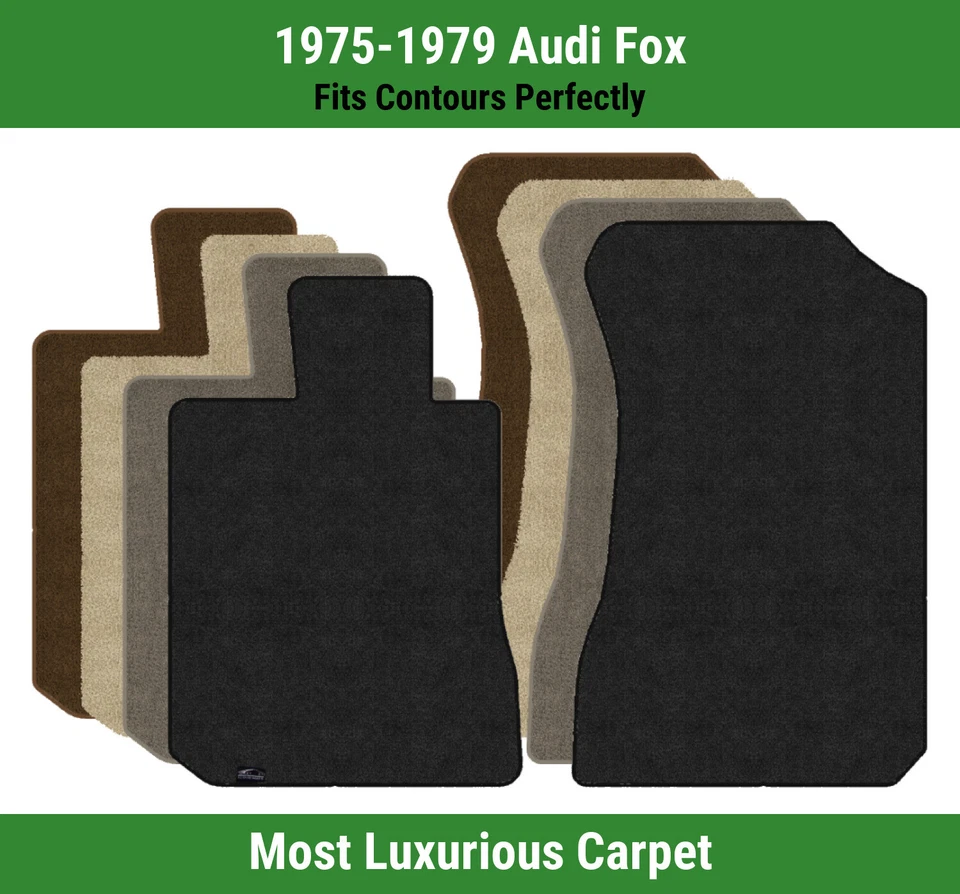 Alfombrillas de primera fila Lloyd Luxe para Audi Fox 1975-1979  Foto 1 de 4