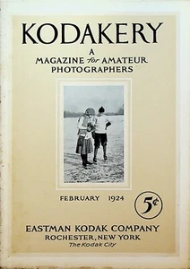 Kodakery Magazine for Amateur Photographers Kodak February 1924 Rochester NY - Picture 1 of 2