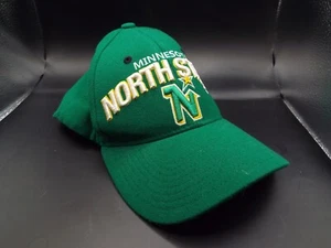 Minnesota North Stars Mütze Cap Hockey Zephyr grün gelb bestickt Gr. M/L - Bild 1 von 6