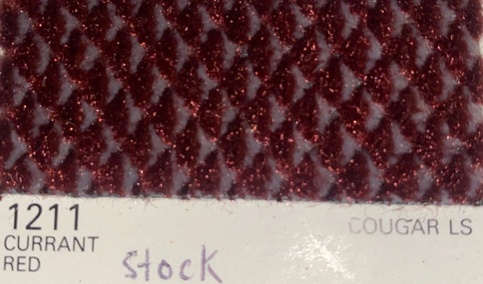 1991 1992 FORD UPHOLSTERY SEAT FABRIC Detroit # 1211 Auto Body Cloth OEM Foto 1 de 1