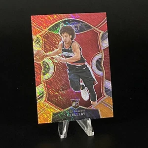 CJ Elleby 2020-21 SELECT Concourse Red Yellow Shimmer Prizm Rookie #100 - NICE - Imagen 1 de 2