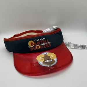 2023 Disney Parks Star Wars Galaxy's Edge Bantha Burgers Red Vizor New With Tag - Picture 1 of 8