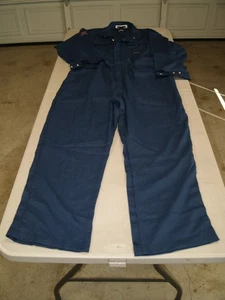 COVERALLS DRIFIRE TECGEN FLAME RESISTANT SZ XL-T (TALL) NAVY NWOT - Picture 1 of 10