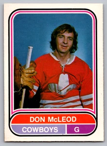 1975-76 O-PEE-CHEE WHA #32 DON McLEOD COWBOYS - Picture 1 of 3