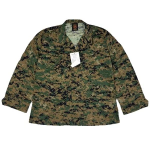 Blouse MarPat USMC Woodland Green MCCUU LARGE REGULAR. NEW - Picture 1 of 7