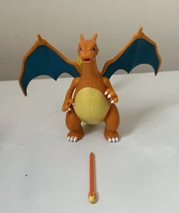 Pokemon Charizard Battle Ready 4.5” Action Figure With 1 Fireball Missile - Picture 1 of 4