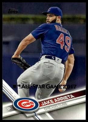 2017 Topps #528 Jake Arrieta All-Star Game 2017 - Image 1 of 2