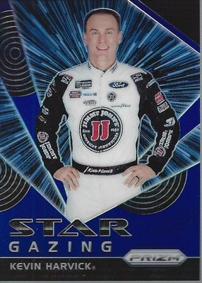 2018 Panini Prizm Prizms Blue #70 Kevin Harvick SG /99 - RAC - Image 1 of 2
