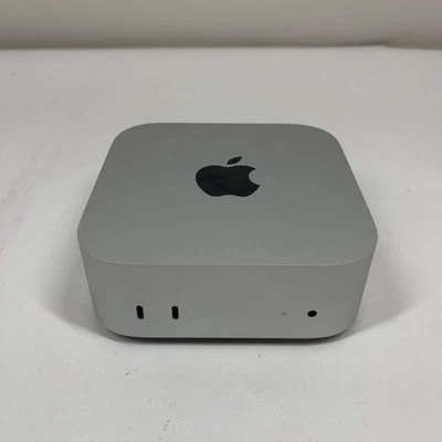 2024 Apple Mac Mini M4 4.4GHz 16GB RAM 256GB SSD Silver MU9D3LL/A - Image 1 of 4