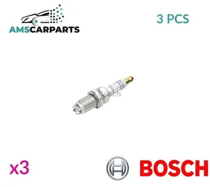 ENGINE SPARK PLUG SET PLUGS 0 242 229 648 BOSCH 3PCS NEW OE REPLACEMENT - Picture 1 of 11