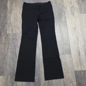 Loft Trousers Women's Size 00 Marisa Low Rise Black - Picture 1 of 11