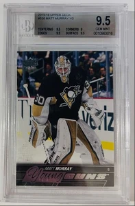 2015-16 UPPER DECK YOUNG GUNS GEM MINT 9.5 MATT MURRAY ROOKIE PITTSBURGH - Picture 1 of 2