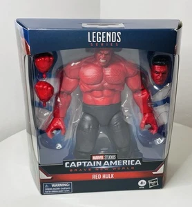 "Figura de acción de lujo de 6"" Marvel Legends Capitán América Brave New World Red Hulk" - Imagen 1 de 9