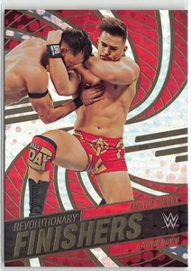 2023 Panini Revolution WWE Revolutionary Finishers Insert #17 Austin Theory - Imagen 1 de 2