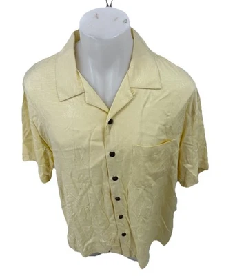 NEW Caribbean Joe XL Men Classic Button Up Short Sleeve Shirt Vacation E3 - Image 1 of 4