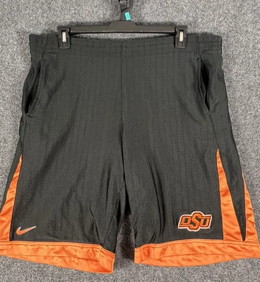 Vintage Nike OKLAHOMA STATE COWBOYS Basketball Shorts Size XL - Image 1 of 4