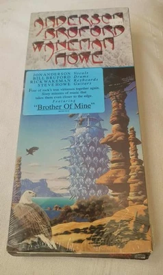 Anderson Bruford Wakeman Howe - Self Title (CD, 1989, Arista) open long box - Image 1 of 4