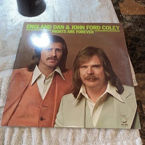ENGLAND DAN & JOHN FORD COLEY NIGHTS ARE FOREVER 1976 NICE CONDITION VG/VG+!!A - Picture 1 of 6
