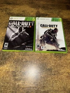 Call of Duty: Advanced Warfare & Black Ops II (Xbox 360), Both tested & work - Picture 1 of 4