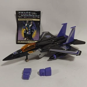 1984 Vintage G1 Transformers SKYWARP "Pre-rub" Near Complete - Booklet Hasbro - Bild 1 von 18