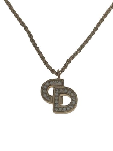 Collana Christian Dior Pietra Colorata GLD Top Donna