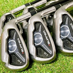 TaylorMade BURNER 1.0 Iron Set Flex R 6 Pieces FUBUKI 50 Right Handed F/S #42 - Picture 1 of 10