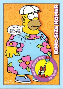 SIMPSONS MANIA PROMO CARD P1 - Foto 1 di 1