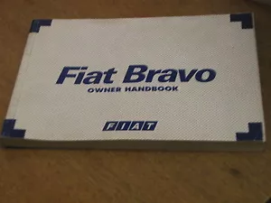 New Genuine Fiat Bravo MK1 Owners Handbook manual - Picture 1 of 1