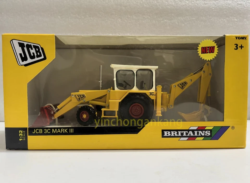 BRITAINS,Backhoe loader JCB 3C Mark III  , 1/32,42905 - Image 1 of 4