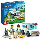 LEGO City Vet Van Rescue 60382, Toy Animal Ambulance, Learning Toy Playset fo...