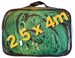 Abdecknetz 2,5 x 4m Anhänger Netz Grün Ladungssicherung Transportnetz - Bild 1 von 3