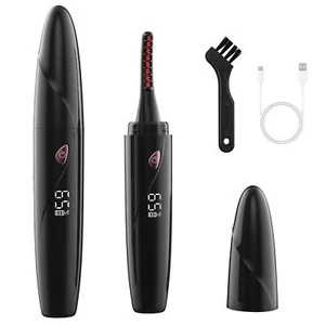 Heated Eyelash Curlers - Fast Heat up Within 10s Mini Lash Curler with 4 Heat... - Picture 1 of 7