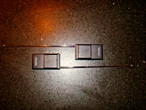 1 PAIR VINTAGE RADIO SHACK REALISTIC WALKIE TALKIE SET FORT WORTH TEXAS TANDY NR - Picture 1 of 6