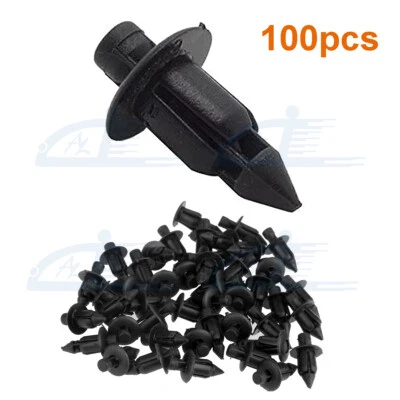 100x Carenado ATV Guardabarros Clip Remache Para Honda CBR Kawasaki Ninja Polaris 6mm Agujero Foto 1 de 4