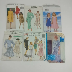 LOTE de 8 patrones de costura de New Look, Butterick, McCalls y Simplicity (2) - Imagen 1 de 7