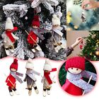 Christmas Decorations Non Woven Ski Pendants Creative Snowman Christmas Tree