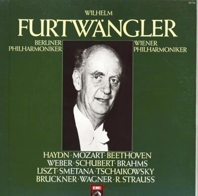 8LP Box FURTWANGLER Conducts HAYDN MOZART BEETHOVEN SCHUBERT BRAHMS BRUCKNER etc - Image 1 of 3