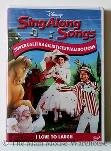 Mary Poppins Supercalifragilisticexpialidocious Sing Along Songs Karaoke DVD - Picture 1 of 2