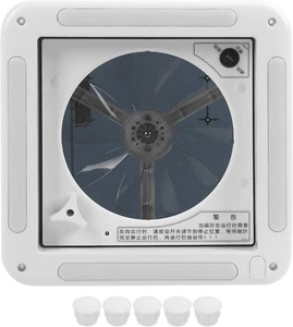 Ventilatore Da Tetto 280X280Mm Ventilatore Da Tetto a Controllo Manuale 12V Vent - Foto 1 di 12