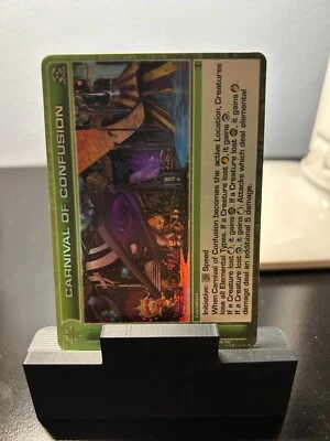 CHAOTIC ULTRA RARE CARNIVAL OF CONFUSION HOLO FOIL CARD - Image 1 of 2