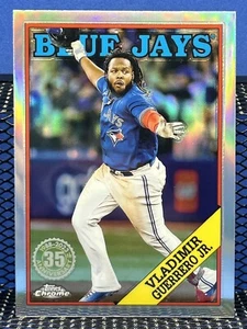 2023 Topps Cromo VLADIMIR GUERRERO JR Blue Jays 35 Aniversario Refractor - Imagen 1 de 2