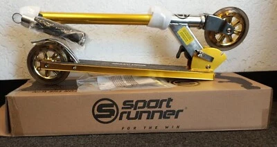 Scooter Sport Runner Platinum Kick Met-Gold - edad 5+ Foto 1 de 4