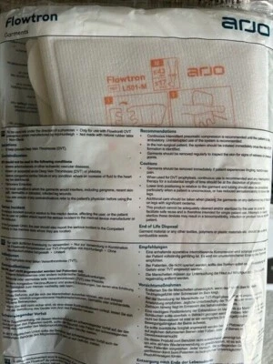 Arjo L501-M Flowtron SCD DVT Compression Garments MEDIUM CALF Length, 1 Pair - Image 1 of 2