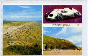 (Gc7235) coche de carreras BABS, PENDINE SANDS, Carmarthenshire, Gales c1960 - Imagen 1 de 4