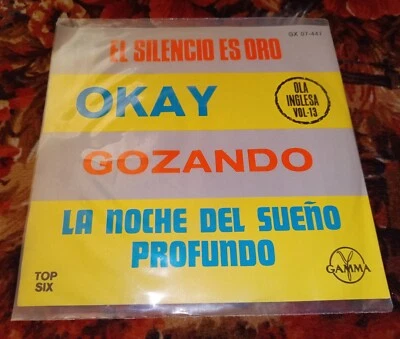 LA OLA INGLESA "EL SILENCIO ES ORO" GARAGE ROCK A GO GO *ULTRA RARE EP 45RPM VG+ - Image 1 of 4