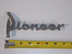 Vtg 1960 Dodge Dart Pioneer Car Vehicle Emblem Badge 2165560 - Picture 1 of 7